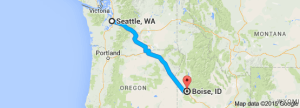 Seattle to Boise